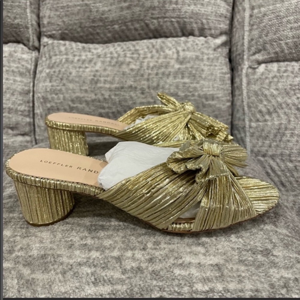 LOEFFLER Randall Emilia Knot Heel Women, Size 8.5.